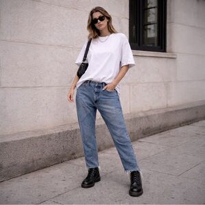 EB Denim Reconstructed Levi’s Paneled Low Slung Jeans OOAK Rare Celebrity Fav